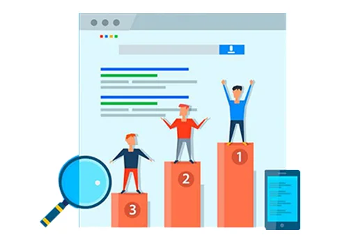 Conversion Rate Optimization overview mockup